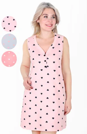 Сорочка жен. ночн., С-295 Сирень